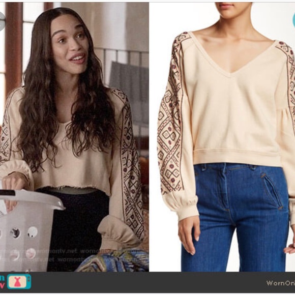 Free People Senorita Crop Sweater - Picture 3 of 8